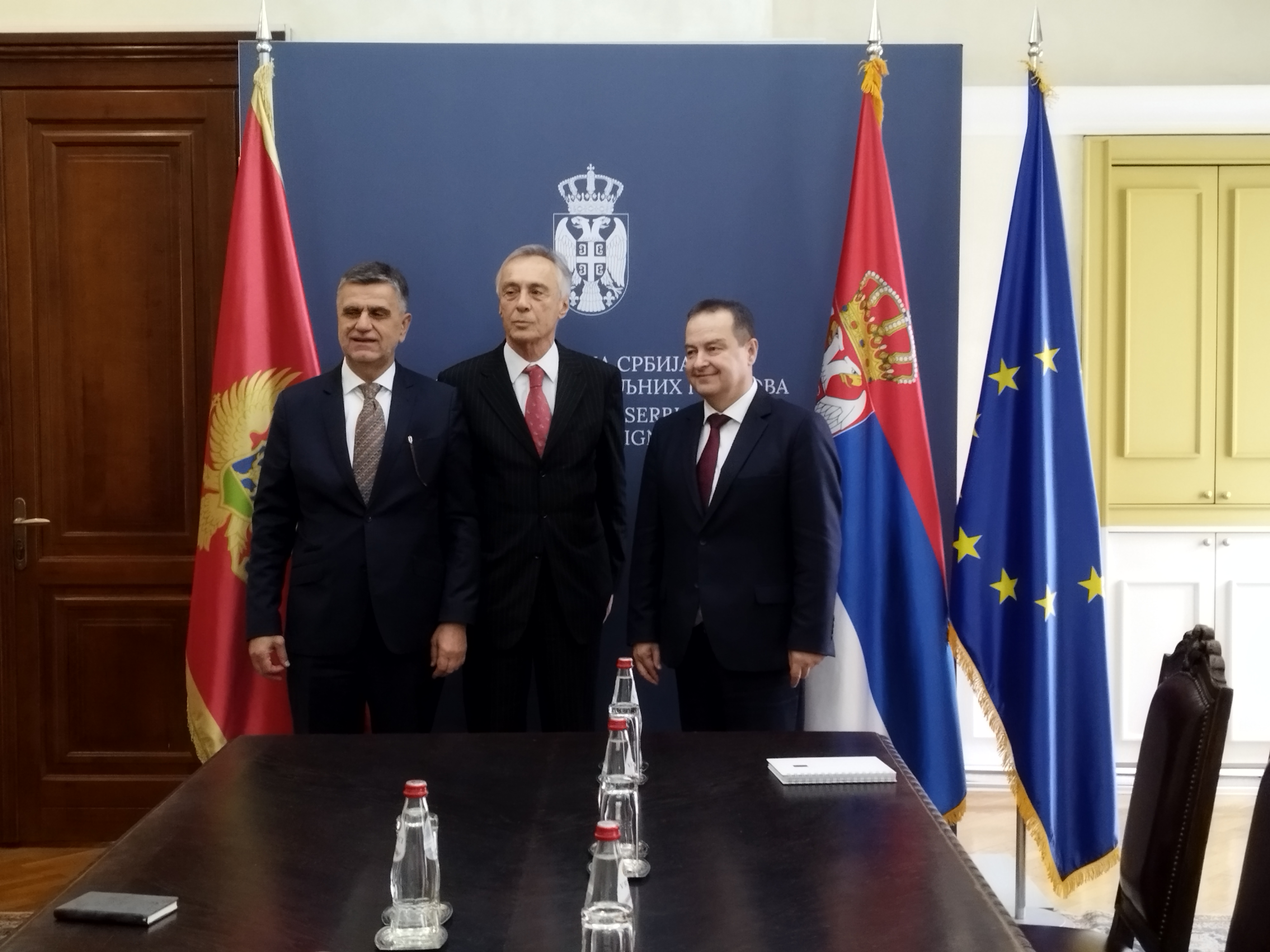 Minister Dačić spoke with a Montenegro Parliament official Miodrag